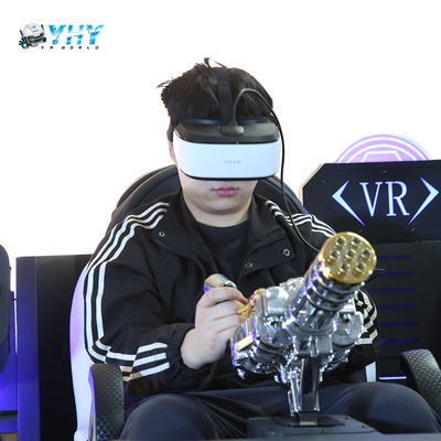 Simulador de Tiro de Cine VR YHY Realidad Virtual Juego Mech Warrior Equipo de Parque de Atracciones Interior