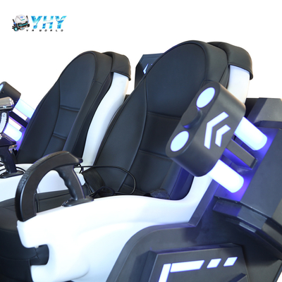YHY 9D VR Simulador de Realidad Virtual Cine Máquina de Entretenimiento Interior 2 asientos Mecha Guerrero