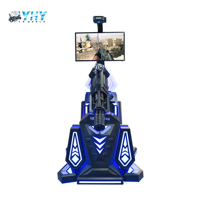 Guangzhou YHY 9D VR Gatling1 Jugador Simulador de Disparos Máquina de Juego de Pistola de Combate Parque de Aventuras