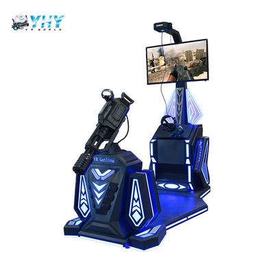 VR Gun Gatling Simulator Centro de juegos de realidad virtual Centro comercial Negocio de alquiler