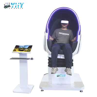 YHY VR 9D Silla Huevo 2 Asientos 1 Asiento Realidad Virtual Cine Parque de Atracciones Juego Diversión