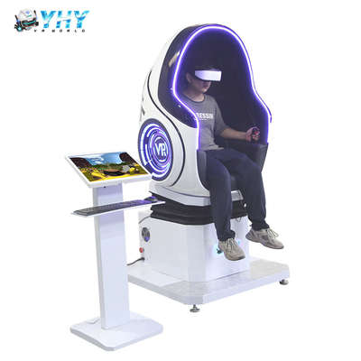 YHY 2 asientos VR silla doble huevo 1 asiento VR silla simulador 9D máquina de juego con precio de fábrica