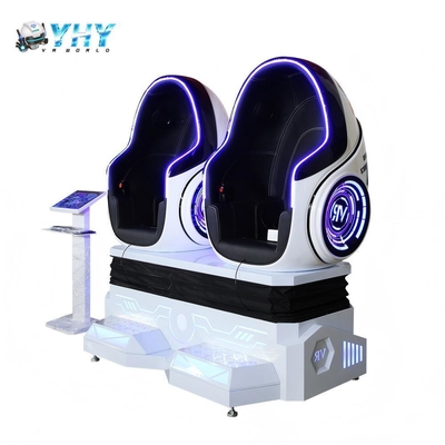 YHY VR 9D Silla Huevo 2 Asientos 1 Asiento Realidad Virtual Cine Parque de Atracciones Juego Diversión