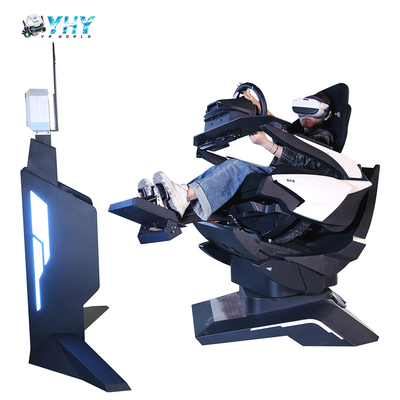 Simulador de carreras VR Experiencia somatosensorial Juegos de PC en interiores Simulador de coche