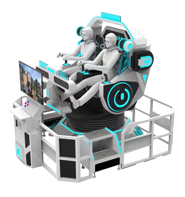 Máquina de juego YHY MINI VR UFO con rotación de 360 grados, cine de doble asiento con función giratoria