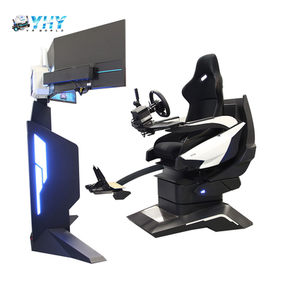 Volante de aleación de aluminio 32 pulgadas pantalla 3 Dof Motion 9d simuladores de carreras VR