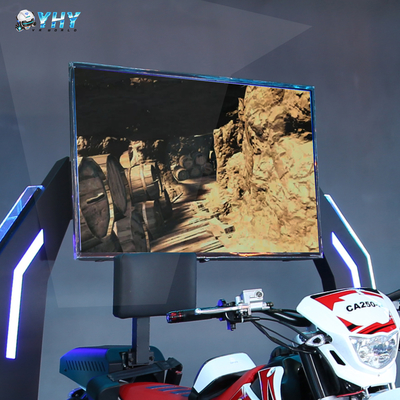 Equipo de Realidad Virtual de Game Center Simulador de Carreras de Movimiento VR Moto Doble VR Motocicleta