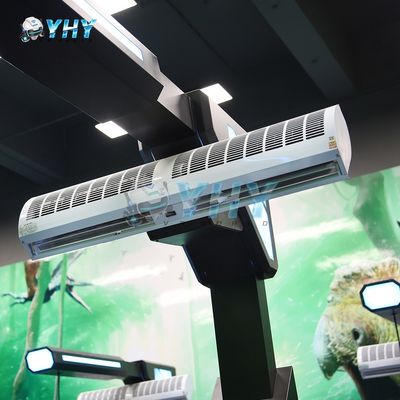 Proyecto de simulador de motocicleta VR para 6 personas con 3.5KW de potencia y respaldo ajustable