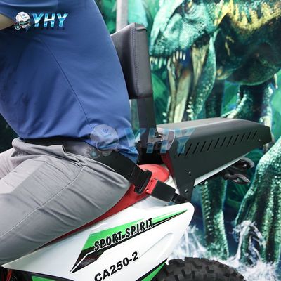 Proyecto de simulador de motocicleta VR para 6 personas con 3.5KW de potencia y respaldo ajustable