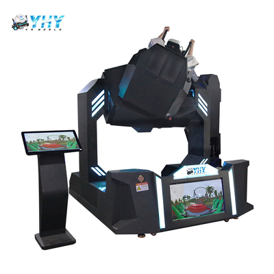 YHY 720 grados simulador de rotación de realidad virtual VR montaña rusa máquina de juego de rodadura 360 silla giratoria