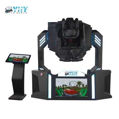 Simulador de Realidad Virtual YHY VR 360, Montaña Rusa de 720 Grados, Asiento Individual, Máquina de Simulación de Cine 9d en Centro de Arcade