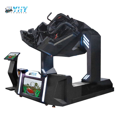 Simulador VR 9D Máquina Giratoria 720 Grados Realidad Virtual Montaña Rusa con Panel de Control Todo en Uno