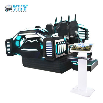 Simulador de películas VR, cine VR de seis asientos, máquina de juego de realidad virtual en venta en China para parques infantiles cubiertos