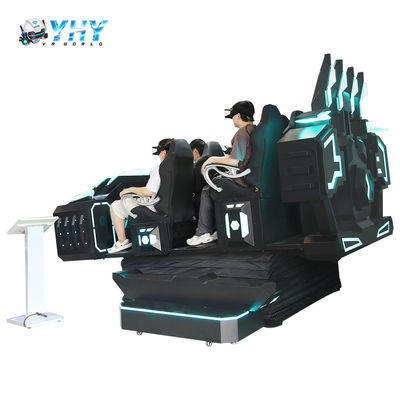 Simulador de películas VR, cine VR de seis asientos, máquina de juego de realidad virtual en venta en China para parques infantiles cubiertos