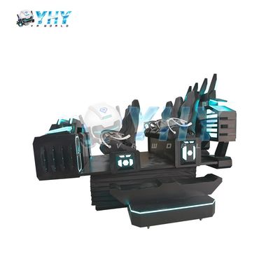 Máquina de juegos de realidad virtual 9D Simulador de 6 asientos Equipo de cine VR para centros comerciales Entretenimiento familiar