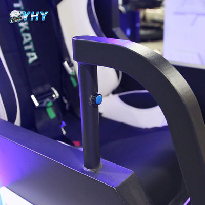 Simulador de montaña rusa VR con rotación Realidad Virtual 360 VR Silla individual para entretenimiento en parques de atracciones