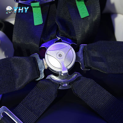 Equipo giratorio VR 360 grados, simulación de 1 asiento, realidad virtual todo en uno, montaña rusa de vuelo en centro comercial