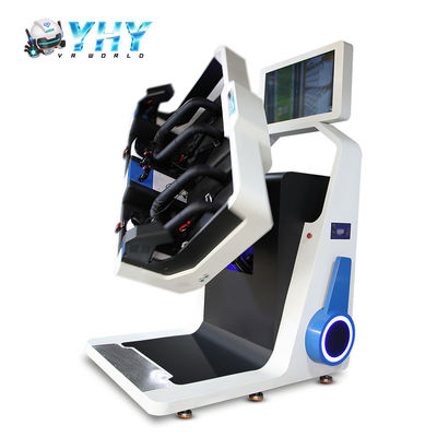 Nuevas llegadas 9D Simulador de juegos asientos dobles VR cine giratorio experiencia de vuelo