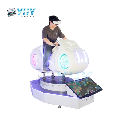 Atracciones de parque de diversiones de simulador de carreras de realidad virtual VR Motorcycle para la zona de juegos de arcade