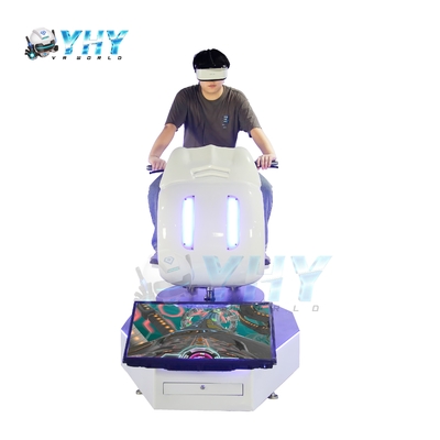 Atracciones de parque de diversiones de simulador de carreras de realidad virtual VR Motorcycle para la zona de juegos de arcade