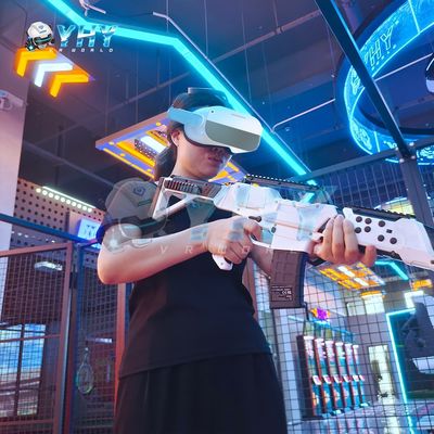 Solución de Realidad Virtual Llave en Mano con Retorno de la Inversión más Rápido, Arena Multijugador, Juego de Disparos VR de Movimiento Libre para Parques de Atracciones