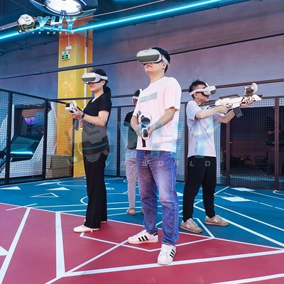 Solución de Realidad Virtual Llave en Mano con Retorno de la Inversión más Rápido, Arena Multijugador, Juego de Disparos VR de Movimiento Libre para Parques de Atracciones