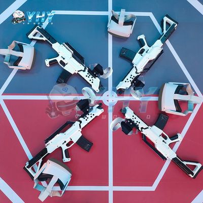 Equipo de juego de interior Batalla Juego VR Disparos con Pistola Simulador de roaming libre Vr Arena