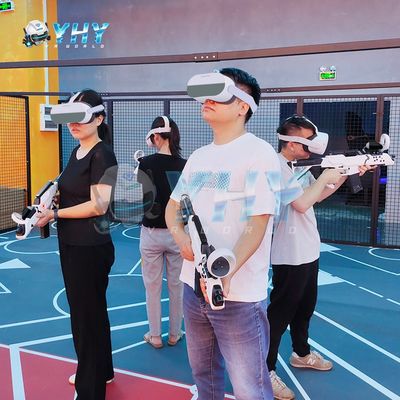 Ganar dinero Negocio Roaming Espacio gratis Plataforma de batalla de equipos VR Parque de diversiones Juego VR multijugador