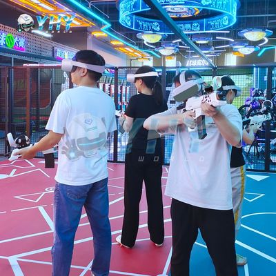Realidad Virtual Roaming Gratis Disparando 4-6 Jugadores Juego de Roaming Interactivo Multijugador