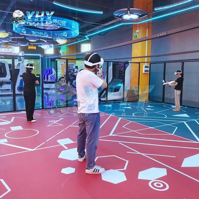 Solución de disparo multijugador VR Free Roam Equipment VR Arena Gran juego de espacio