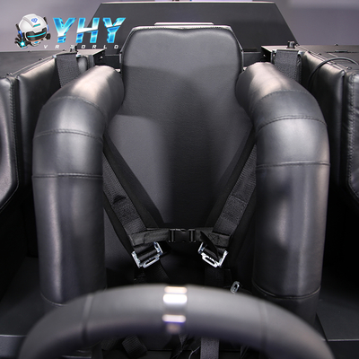 Simulador de Realidad Virtual 9D Juego de Carreras Multijugador de Realidad Virtual Montaña Rusa Giratoria 360 Grados