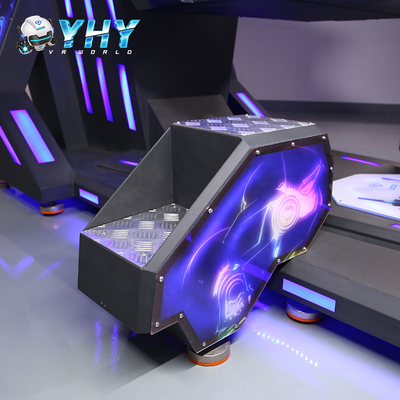 VR Flight Roller Coaster Realidad virtual 360 grados Simulador de rotación 3-en-1 Multi Fuctions Máquina de juego Parque temático interior