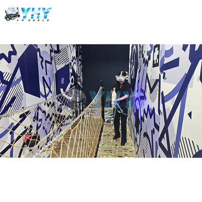 Entretenimiento Parque de juegos de interior Simulador de realidad virtual 9d Vr Free Roaming Arena