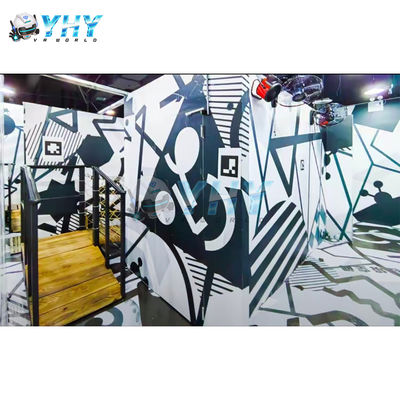 YHY New Design Indoor VR Game Zone: Juego multijugador personalizado XR Free Roam con Arena de tiro interactivo