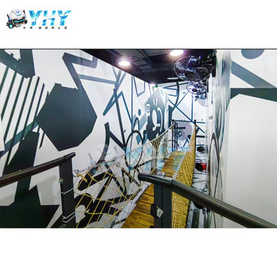 Escape Free Roam 9D Multijugador Realidad Virtual VR Shooting Arena Interior 9D VR Set para Centro Comercial