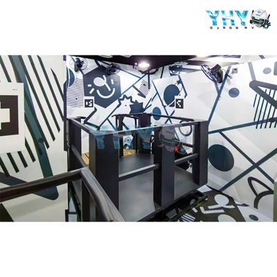 Juego de disparos VR de roaming libre en arena multijugador para parques de atracciones