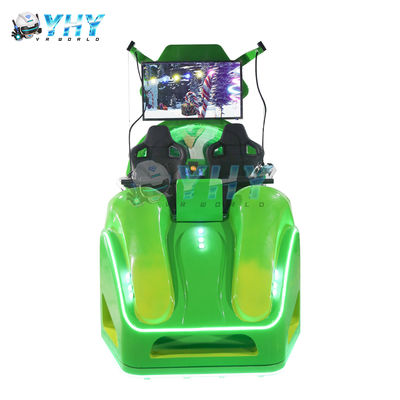 9D VR Chair Cinema 2 asientos Juegos de Realidad Virtual VR Parques temáticos Atracciones