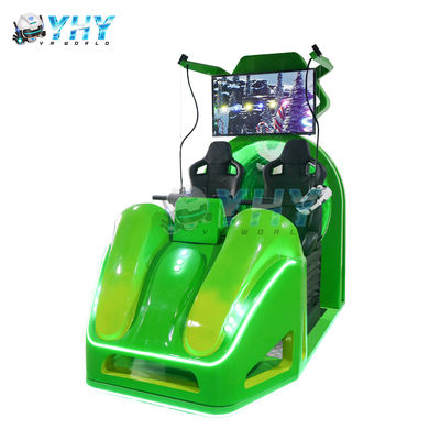 Sillón de cine simulador de realidad virtual VR de 2 asientos para parques de aventuras interiores