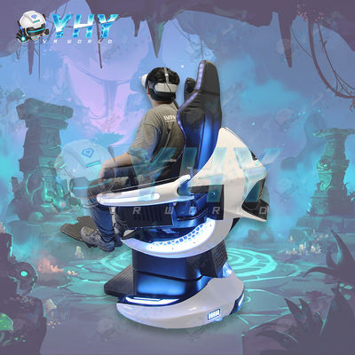 Exciting Virtual Reality Roller Coaster Game Motion Flight Simulator 360 VR Chair