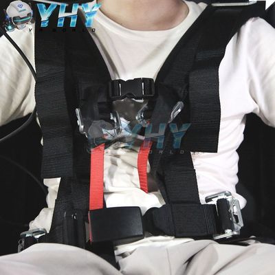  Virtual Reality Single Player 360 720 Degree VR Flight Simulator Roller Coaster 9D Chair Machine VR Fun 