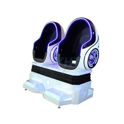 Equipo de parque de diversiones de la fábrica de Guangzhou VR 9D VR 2 asientos máquina de juego de sillas de huevo
