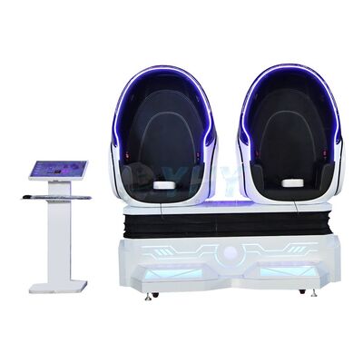 Equipo de realidad virtual Realidad virtual 9D silla de huevo Vr montaña rusa 2 asientos Vr Pod