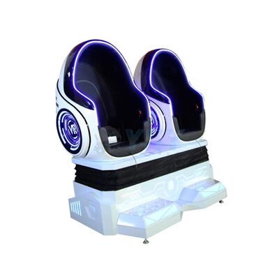 Simulador de silla de huevo virtual 9D Dispositivo de juego interactivo de 360 ° Equipo de juego VR para dos personas