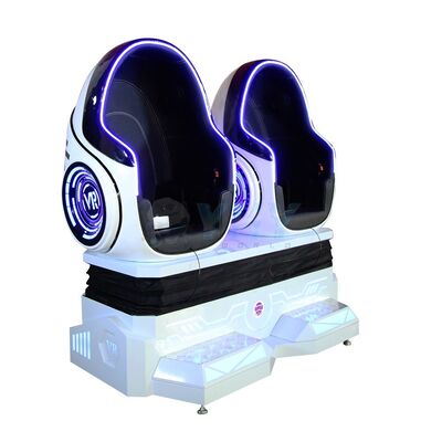 Simulador de montaña rusa 9d de alta calidad para dos jugadores, cine VR 9d para ganar dinero