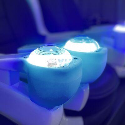 Juego de disparos multijugador de sillas de cine VR 9D en interiores Parque temático VR de 4 asientos para centros comerciales