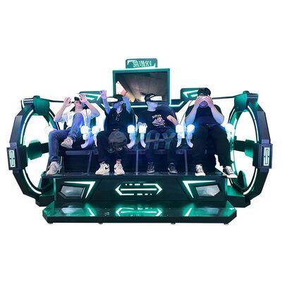 Newest Design Vr Multiplayer Video Game Virtual Reality Games Shooting Sports 9d VR Cinema 4 Seat