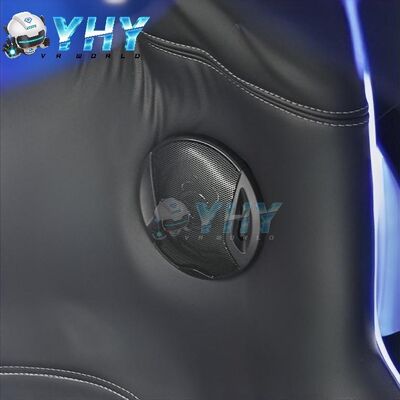 Cine de juegos de realidad virtual 9D Simulador de plataforma dinámica 3DOF 2 plazas Máquina de silla VR Huevo Parque infantil interior