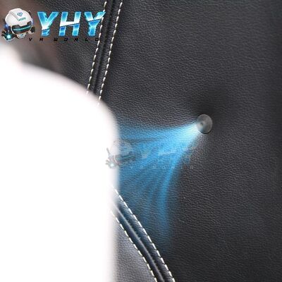 9D Egg Chair Cinema 2 asientos Máquina de juegos de realidad virtual con efectos Entradas y salidas al aire libre