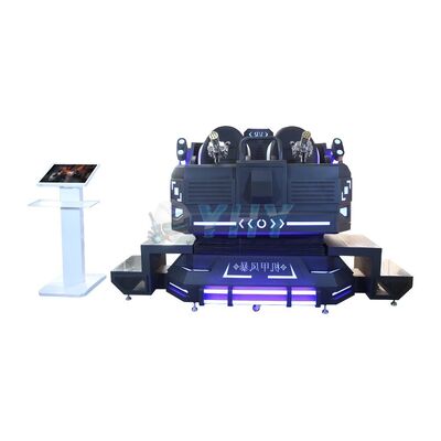 Cine VR 9D 2 asientos silla de movimiento 3D simulador de realidad virtual máquina simulador de juegos