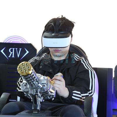 Simulador de Cine con 2 Asientos Atracciones de Parque de Diversiones para 2 Jugadores Equipo de Juego de Cine Dinámico Máquina Arcade